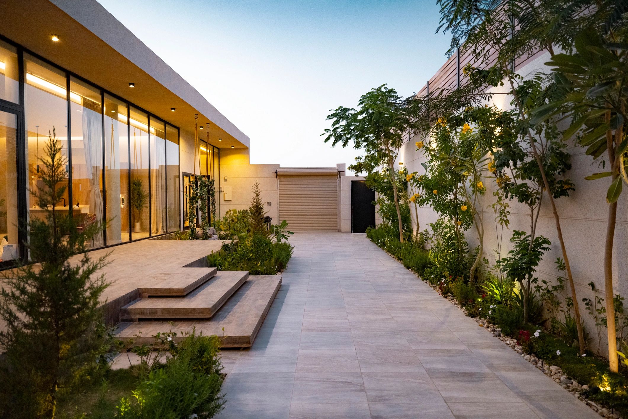modern real estate home exterior