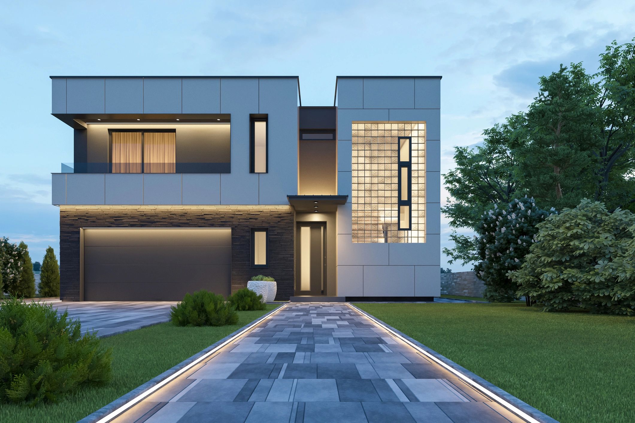 modern real estate listings exterior